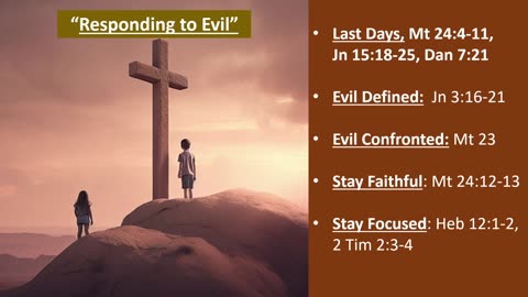 Responding to Evil