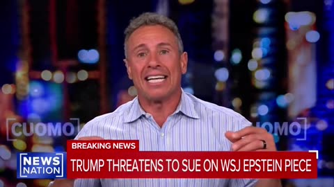 'It's So Stupid!': Chris Cuomo Torches WSJ Over Trump-Epstein 'Hack Job'