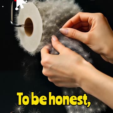 Dandelion Toilet Paper Roll, Would You Wipe? #viral #short #fyp #reel