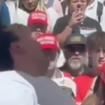 Charlie Kirk: Back of Shirt Puffs Up First