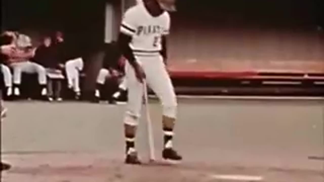 Roberto Clemente - 3,000th Hit September 30, 1972