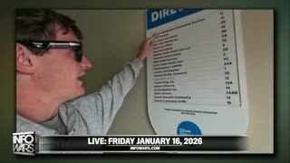 INFOWARS LIVE - 1/16/26: The American Journal with Breanna Morello / The Alex Jones Show / The War Room With Harrison Smith