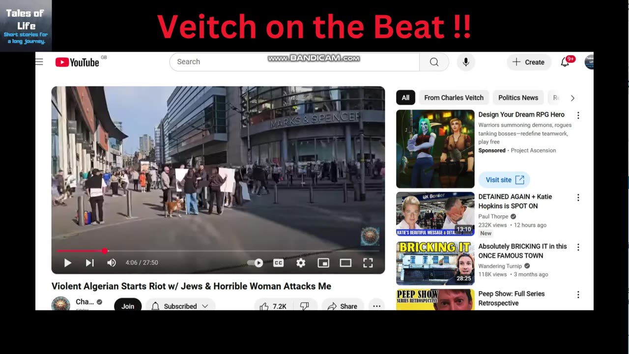 Veitch on the Beat !!