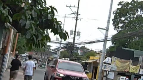 Sidewalk Scene in Parang, Marikina City, Philippines