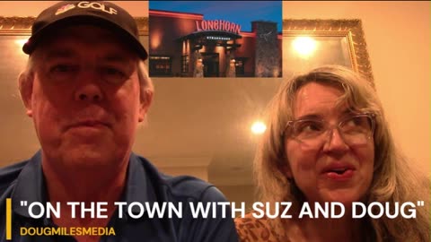 SUZ AND DOUG VISIT LONGHORN STEAKHOUSE IN SARASOTA!