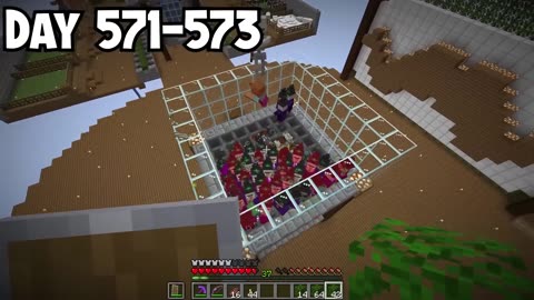 I Spent 600 Days in ONE BLOCK Minecraft... Here's What Happened