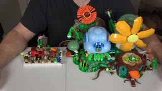 Time Lapse Build Lego 910051 Mushroom Village