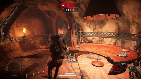 SWBF2 2017: Arcade Onslaught Leia Organa Kashyyyk Gameplay