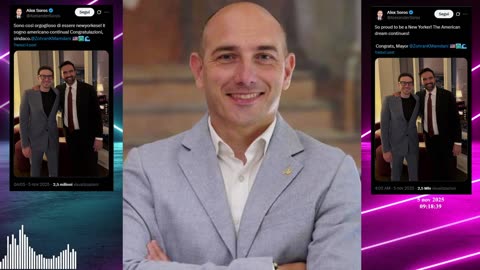 Alessandro Morelli su nuova elezione sindaco New York 05-11-2025