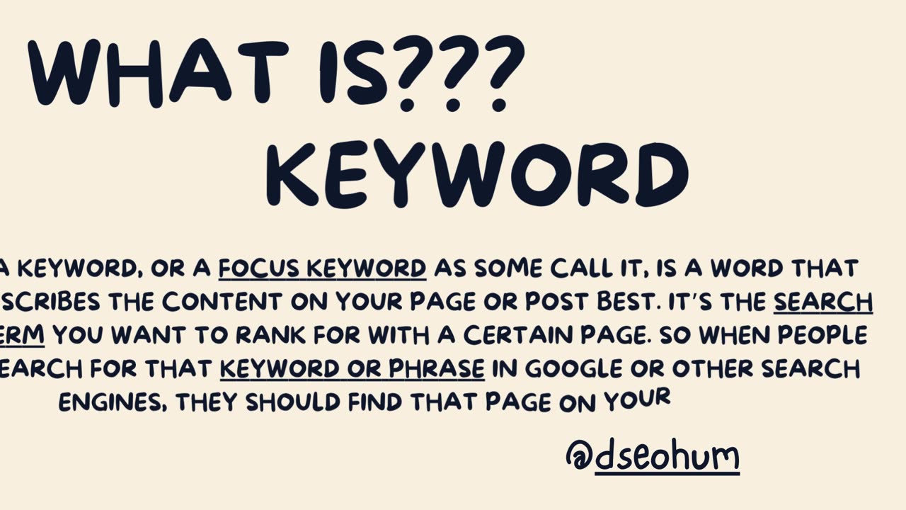 keywords
