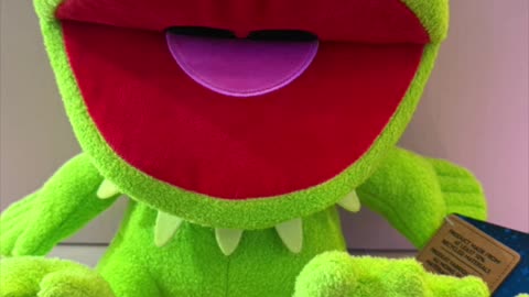 Disney Muppets Kermit the Frog Big Feet Plush Doll #shorts