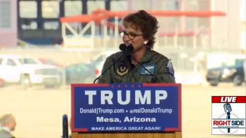 Throwback: Wendy Rogers at Mesa, AZ Trump Rally (12/16/2015)