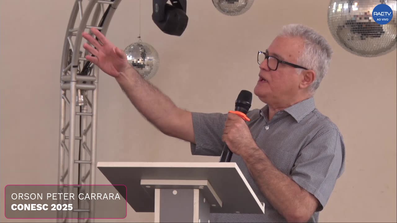 CONESC 2025 - LIVE 2 - Orson Peter Carrara: "Céu e inferno: das muitas moradas na casa do Pai"