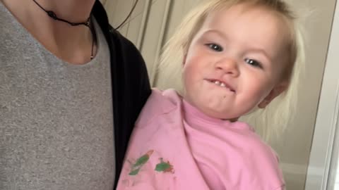 Violet Getting Verbal On Camera