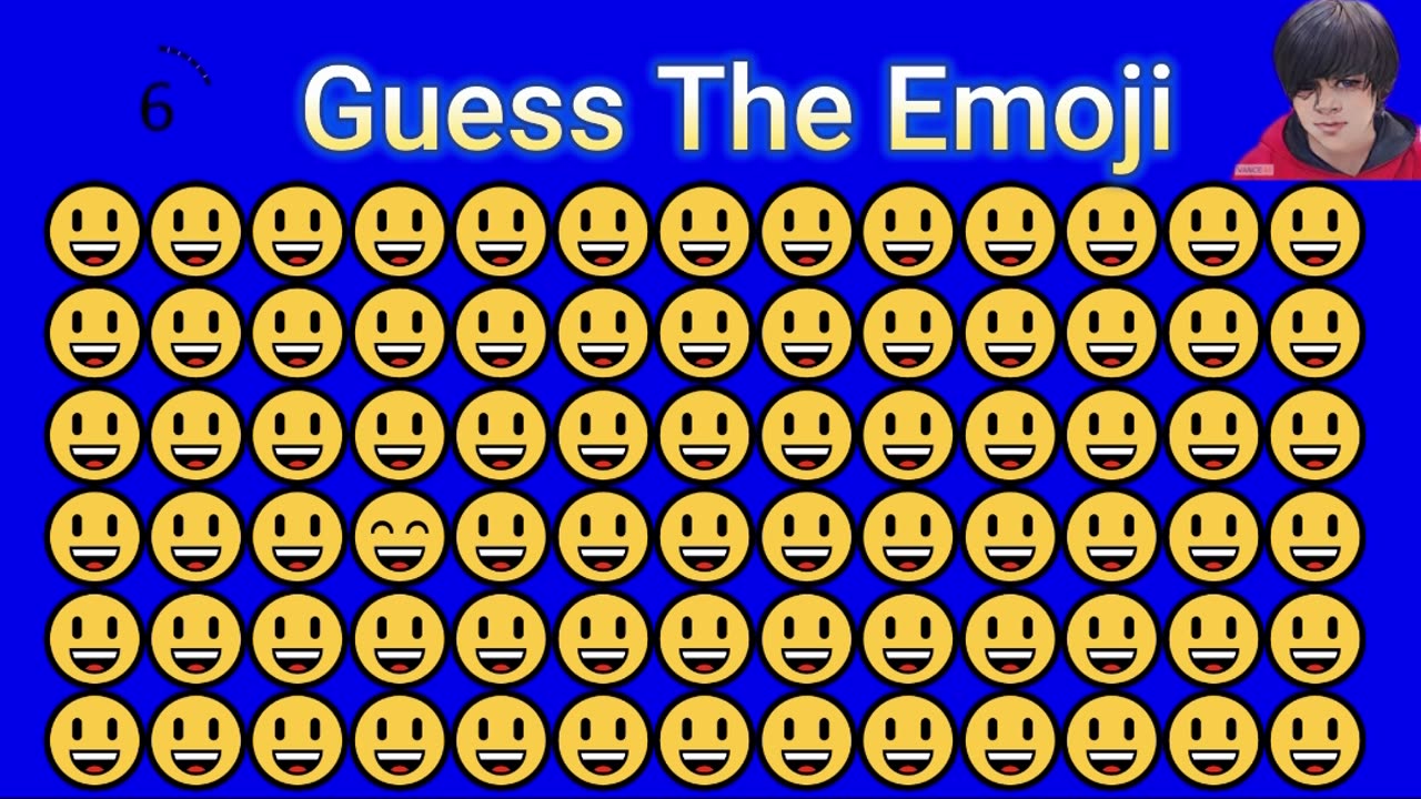 Emoji Puzzle! 😅 One Has Changed — Can You See It?