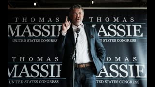 Thomas Massie Has Microphone Snatched Away at Republican Event