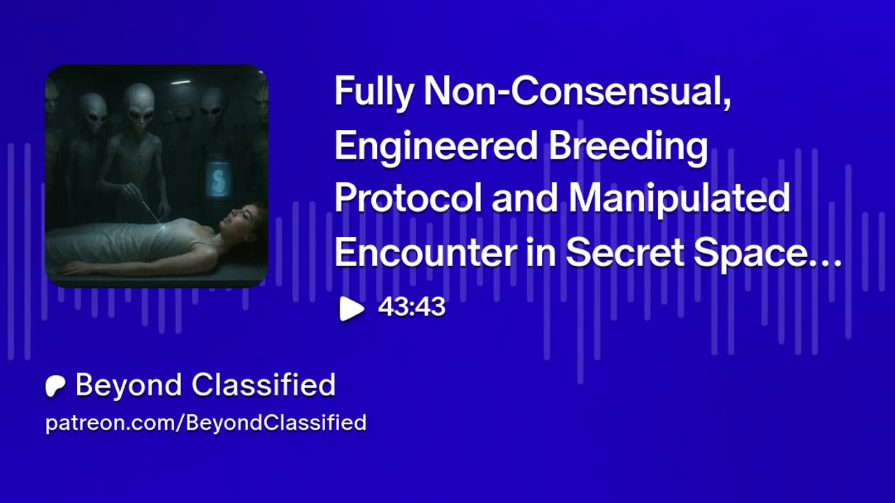 Fully Non-Consensual, Engineered Breeding Protocol and Manipulated Encounter in Secret Space Program