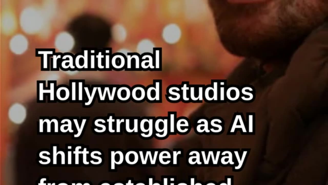 AI Will Disrupt and Democratize Hollywood Studios