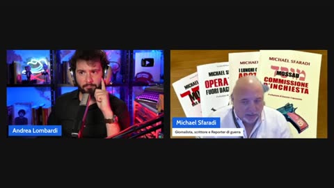 Andrea Lombardi e Michael Sfaradi