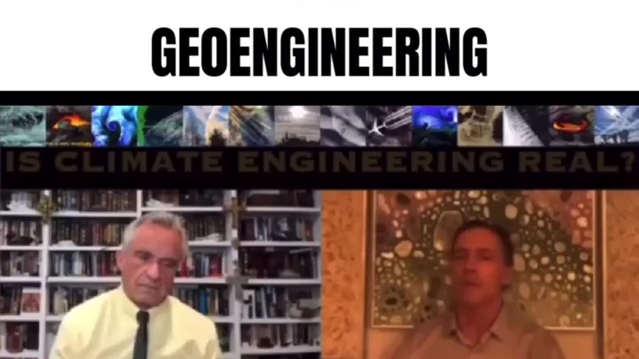 RFK Jr. and guest reveal the truth about chemtrails.