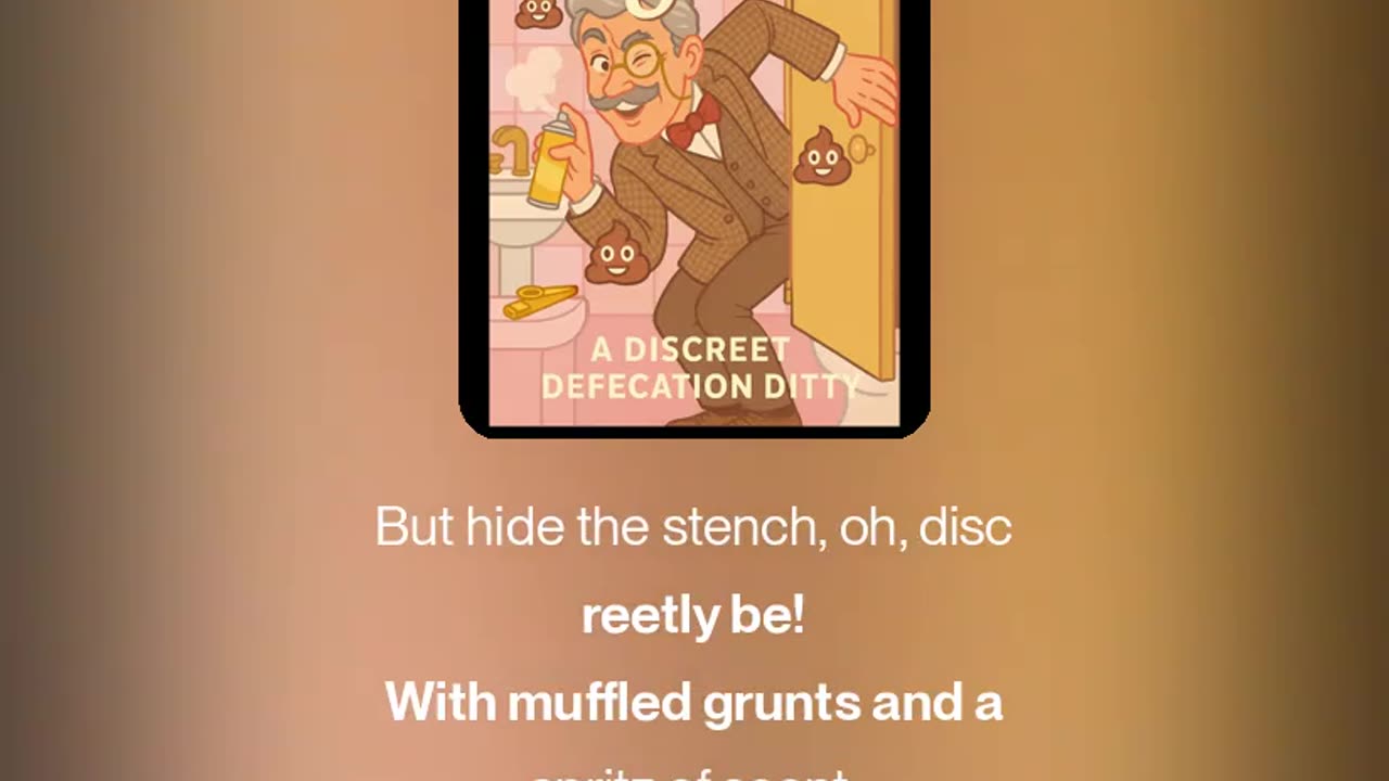 The Scholarly Shite: A Discreet Defecation Ditty