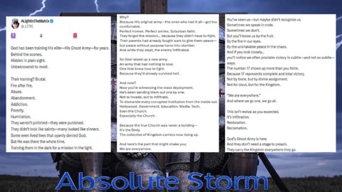 Absolute Storm Ep 54 w/ A Light In The Matrix 7/6/2025