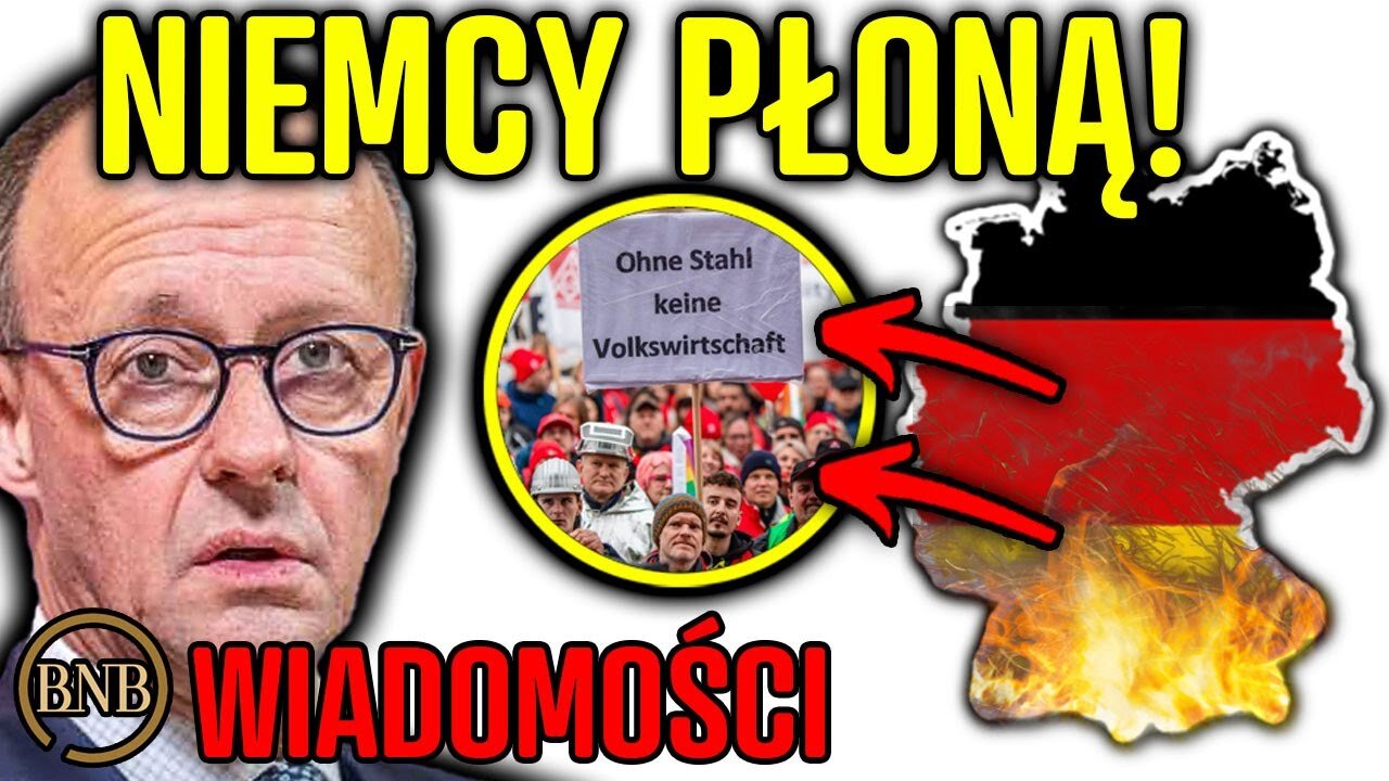 Z Ostatniej Chwili! Niemcy BŁAGAJĄ o Pomoc! Tysiące Ludzi Wyszło Na Ulice