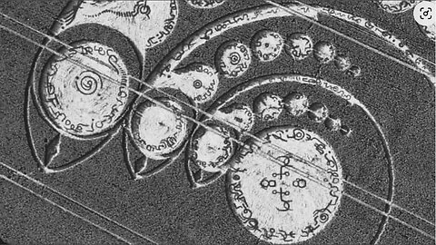 How Crop-Circles Really Form: Orbs of Light Are Shown on Surveillance Camera