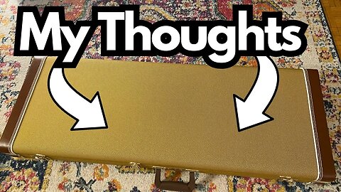 What I Like (and Don't) About the Fender Classic Series Case - Tweed