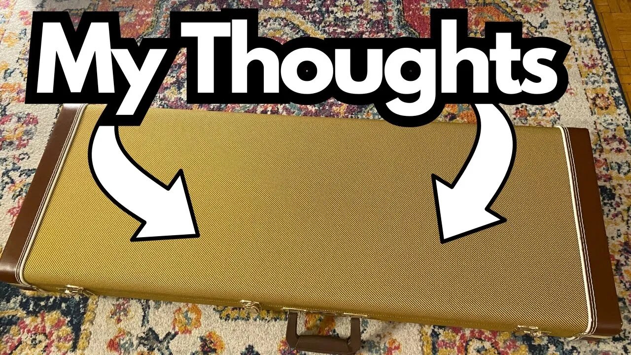 What I Like (and Don't) About the Fender Classic Series Case - Tweed