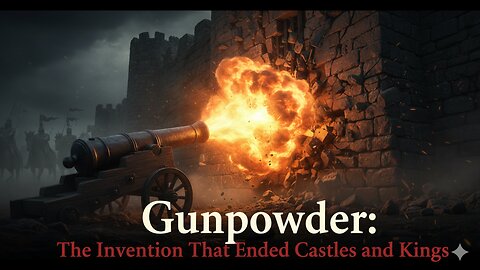 Gunpowder: The Invention That Ended Castles and Kings