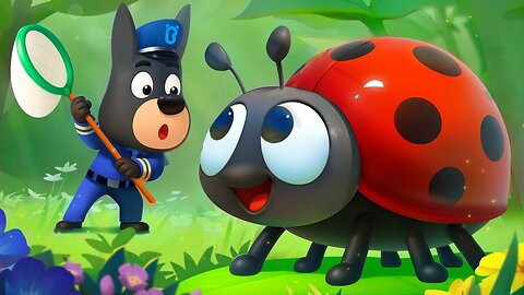 Sheriff Catches Bugs | Learn About Bugs | Educational | Sheriff Labrador | Kids Cartoon | BabyBus