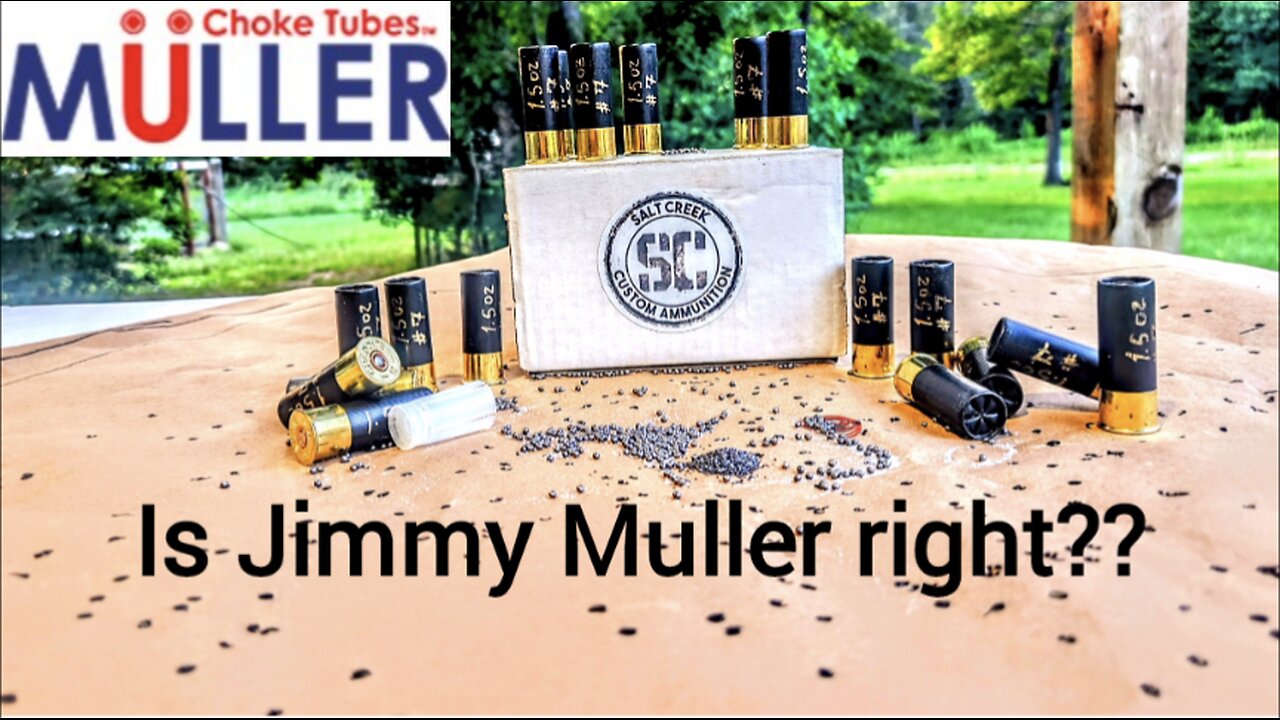 Testing Jimmy Mullers theory about shot shells, with Salt Creek Custom Ammo.