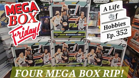 My Last 4 Megas of 2025 Donruss WNBA, The Hunt for CC's Auto! e352