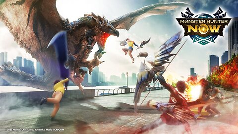 Monster hunters Now (Nivek Vs. Kirin)