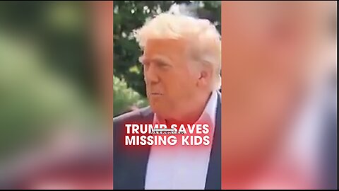 Alex Jones: Trump Found 10,000 Missing Children - 7/11/25