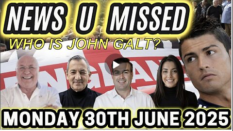 CHARLIE WARD DAILY NEWS- LONDON PROTESTS, BIG BEAUTIFUL BILL PASSES, RV IS HERE. WHO IS John Galt?