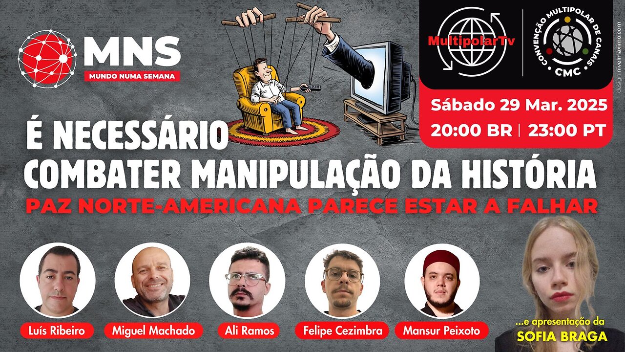 É PRECISO COMBATER A MANIPULAÇÃO DA HISTÓRIA