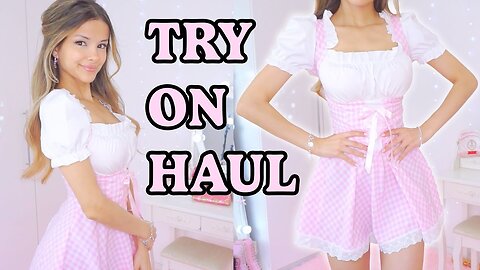 PRETTIEST SUMMER DRESSES ୨♡୧ holly try on haul