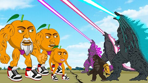 Team GODZILLA & KONG Vs UDINDINDINDUN Family: All Brainrot Anime Animals But They All Normal