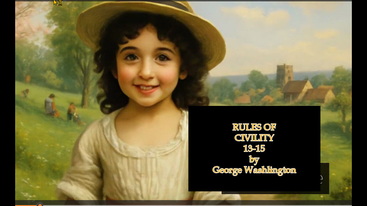 Washington's Rulesl-Civility 13-15