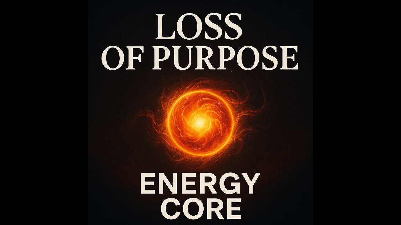 When you lose purpose, life feels hollow