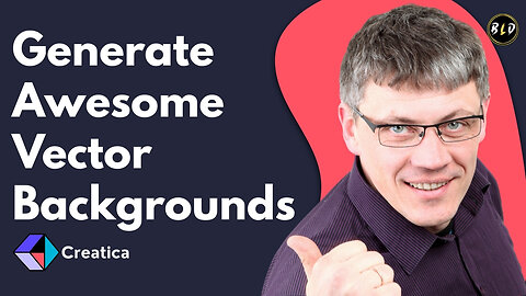 Generate unlimited unique vector backgrounds | Creatica Lifetime Deal