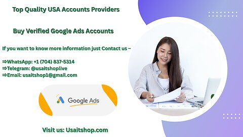 Buy, Google Ads Accounts - Best Adwords Accounts For Sale