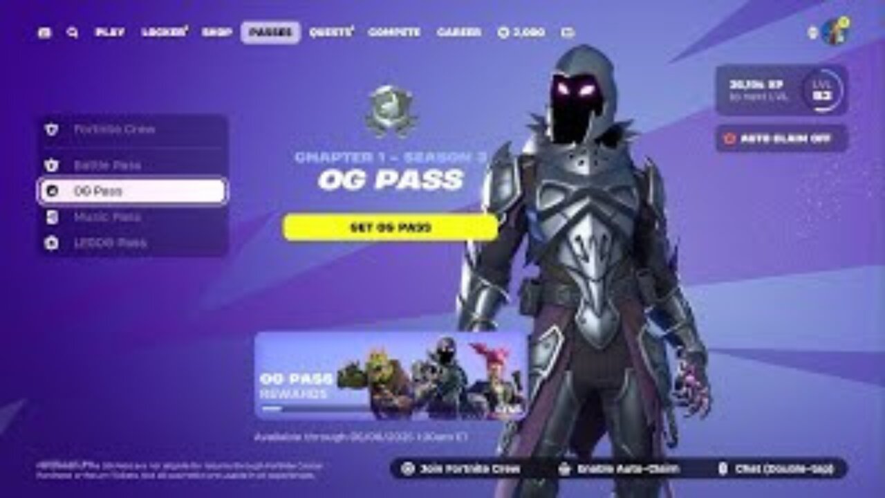 Fortnite|Chapter 1 - Season 3 OG Pass Review