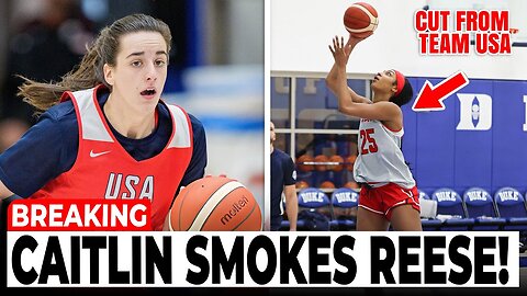 The Moment Caitlin Clark SMOKES Angel Reese In Her Epic Team USA Comeback
