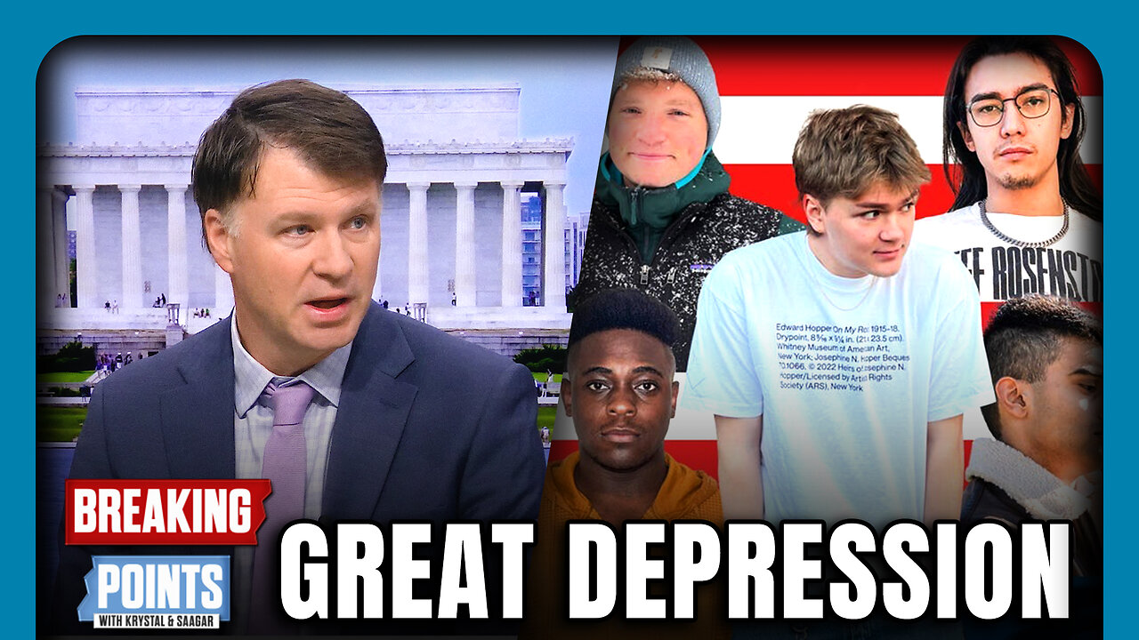 EXPERT: Young Men In 'GREAT DEPRESSION' Level Misery