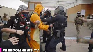 Leftist Decided to SHOVE a Federal Agent - FAFO! HOLD NOTHING BACK!