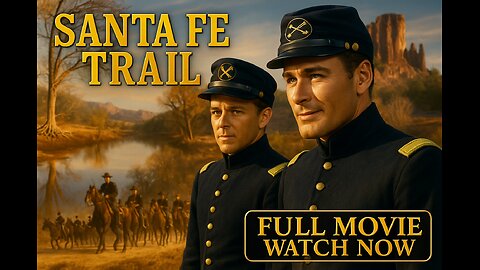 Santa Fe Trail (1940) – Errol Flynn & Ronald Reagan | Historical Epic | Full Movie