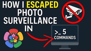 How I Escaped Photo Surveillance, With 5 Commands (free, self-hosted)